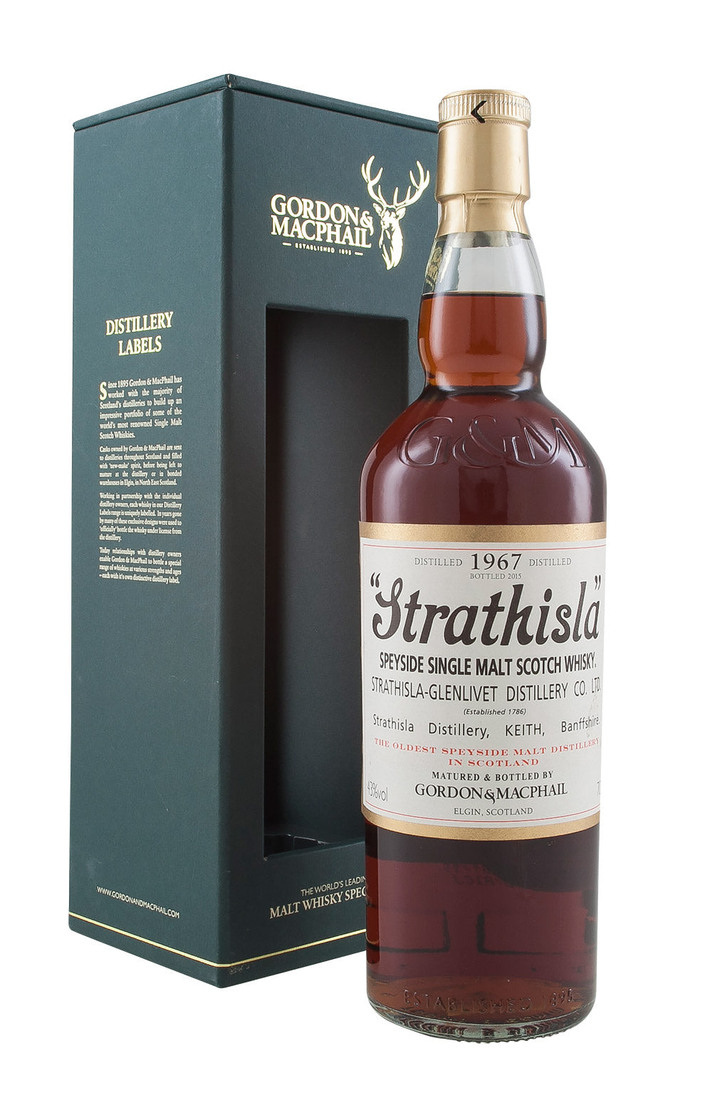 Strathisla G&M (Bottled 2015) 1967