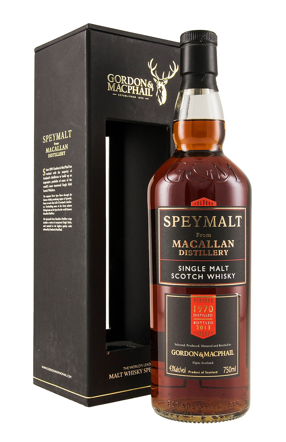 Macallan Speymalt G&M (Bottled 2013) 1970