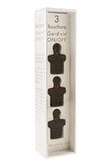 3 x Bouchons ON/OFF Gard`Vin Stoppers
