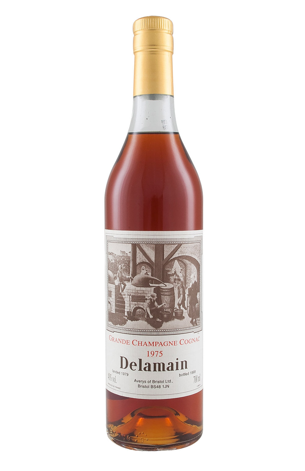 Delamain Early Landed Bottled 1999 1975