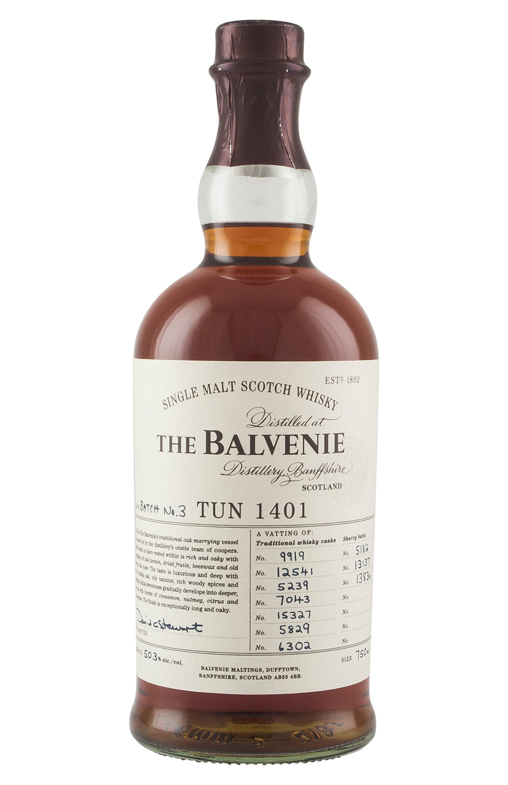 Balvenie Tun 1401 Batch 3