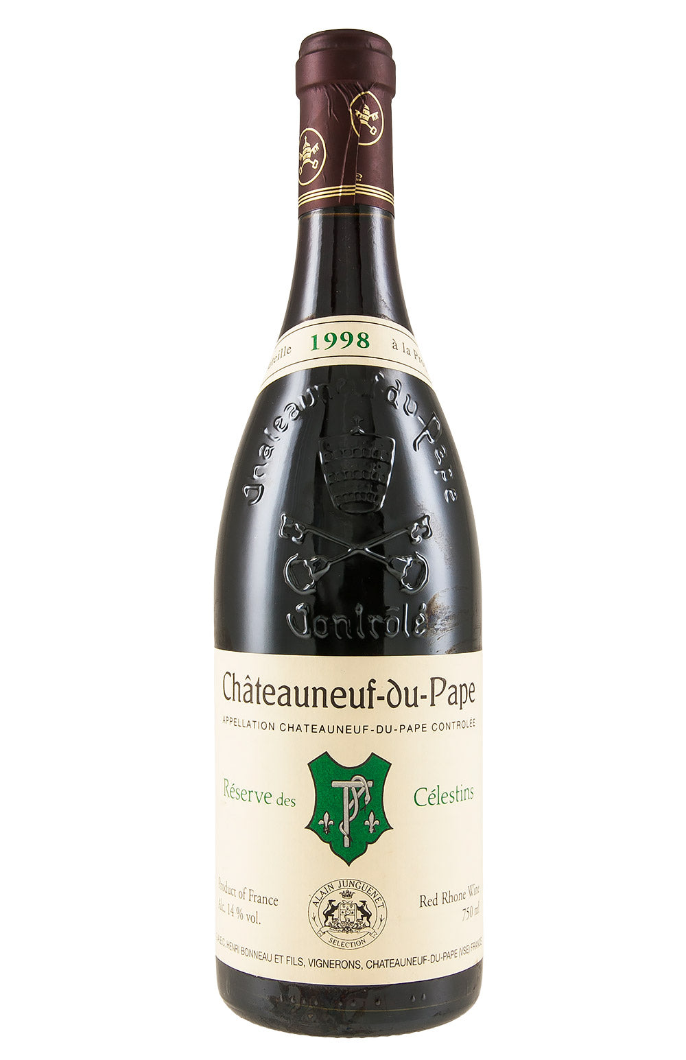 Chateauneuf du Pape Reserve des Celestins Henri Bonneau 1998