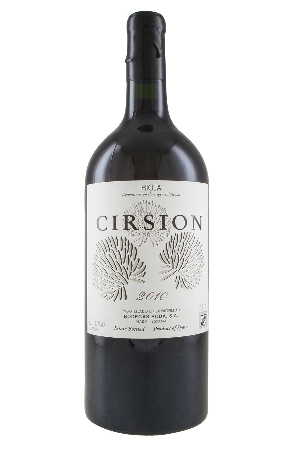Cirsion Bodegas Roda 300cl 2010