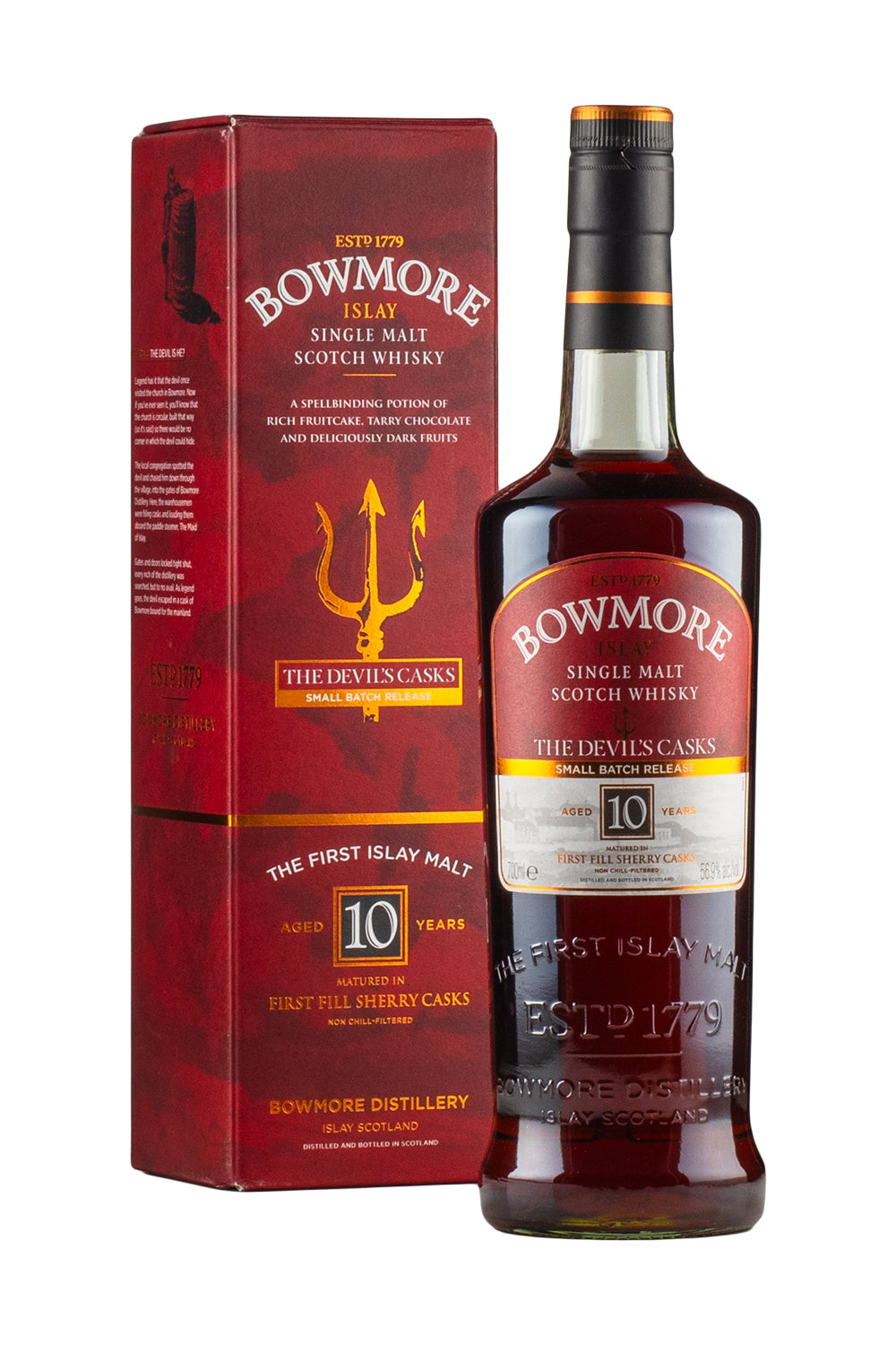 Bowmore 10 Year Old Devil`s Cask
