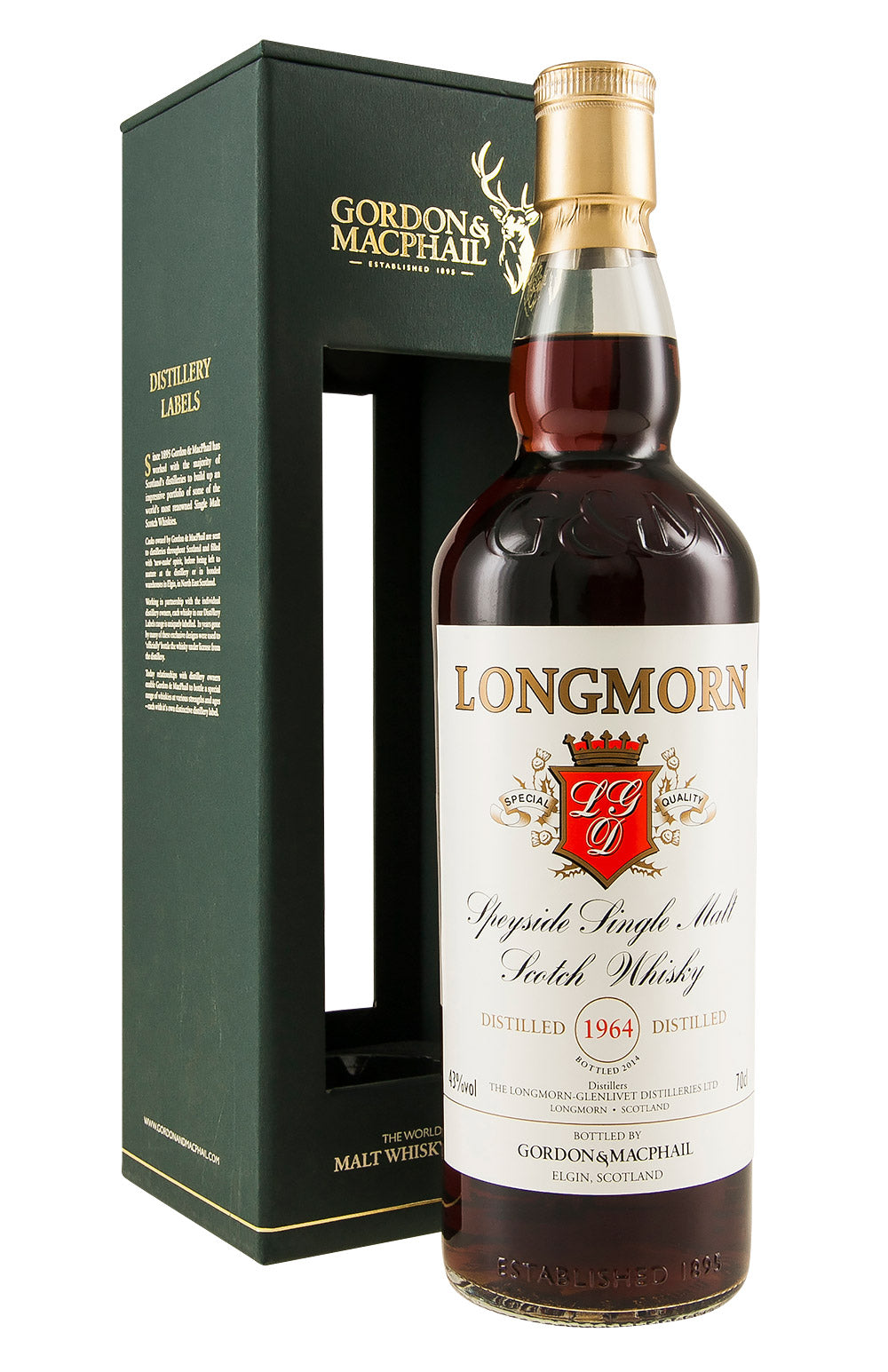 Longmorn Gordon and MacPhail (Bottled 2014) 1964