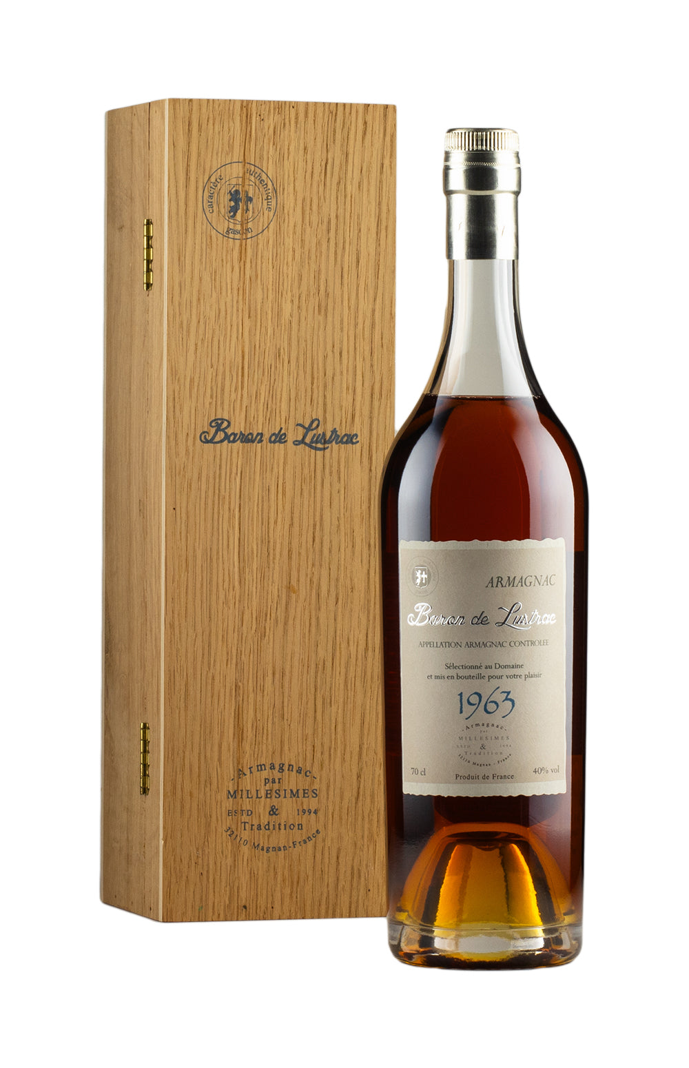 Baron de Lustrac Vintage Armagnac 1963