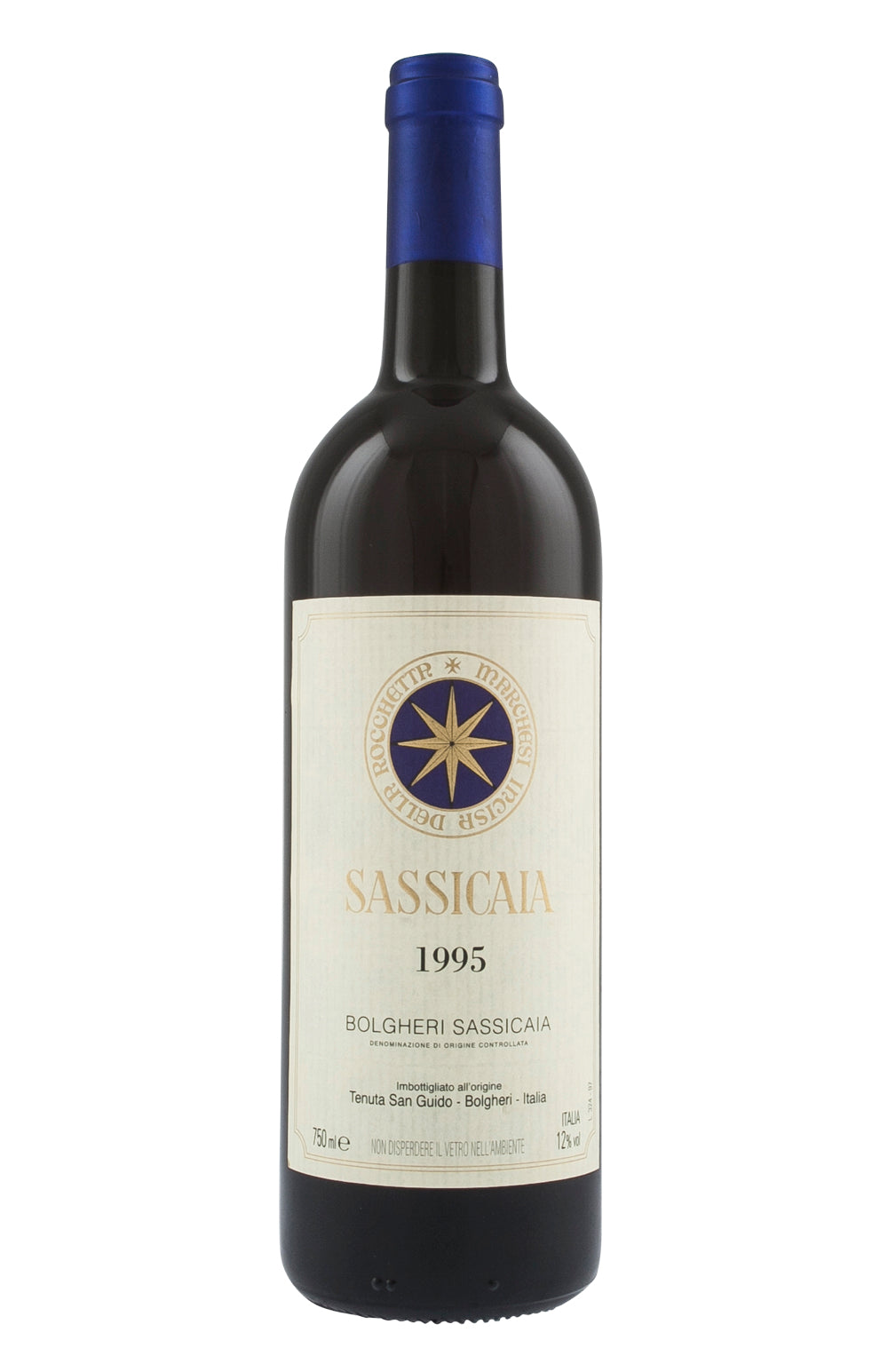 B*9様 SASSICAIA サッシカイア1995 イタリア 750ml Sassicaia 1995 – Hedonism Wines