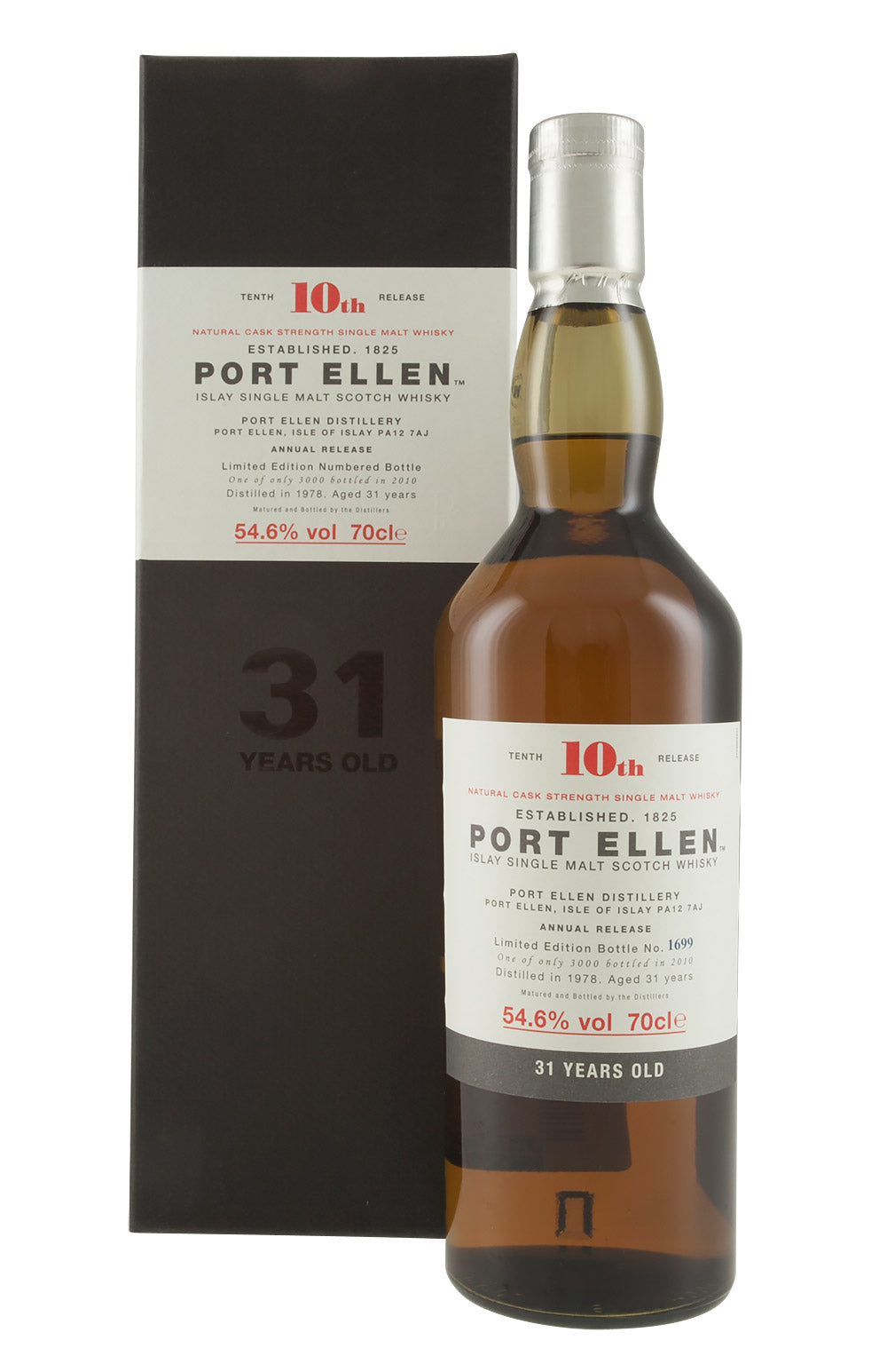 Port Ellen 31 Year Old 10th Release 1978
