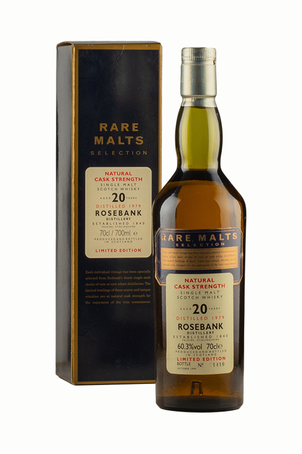 Rosebank 20 Year Old Rare Malts 1979
