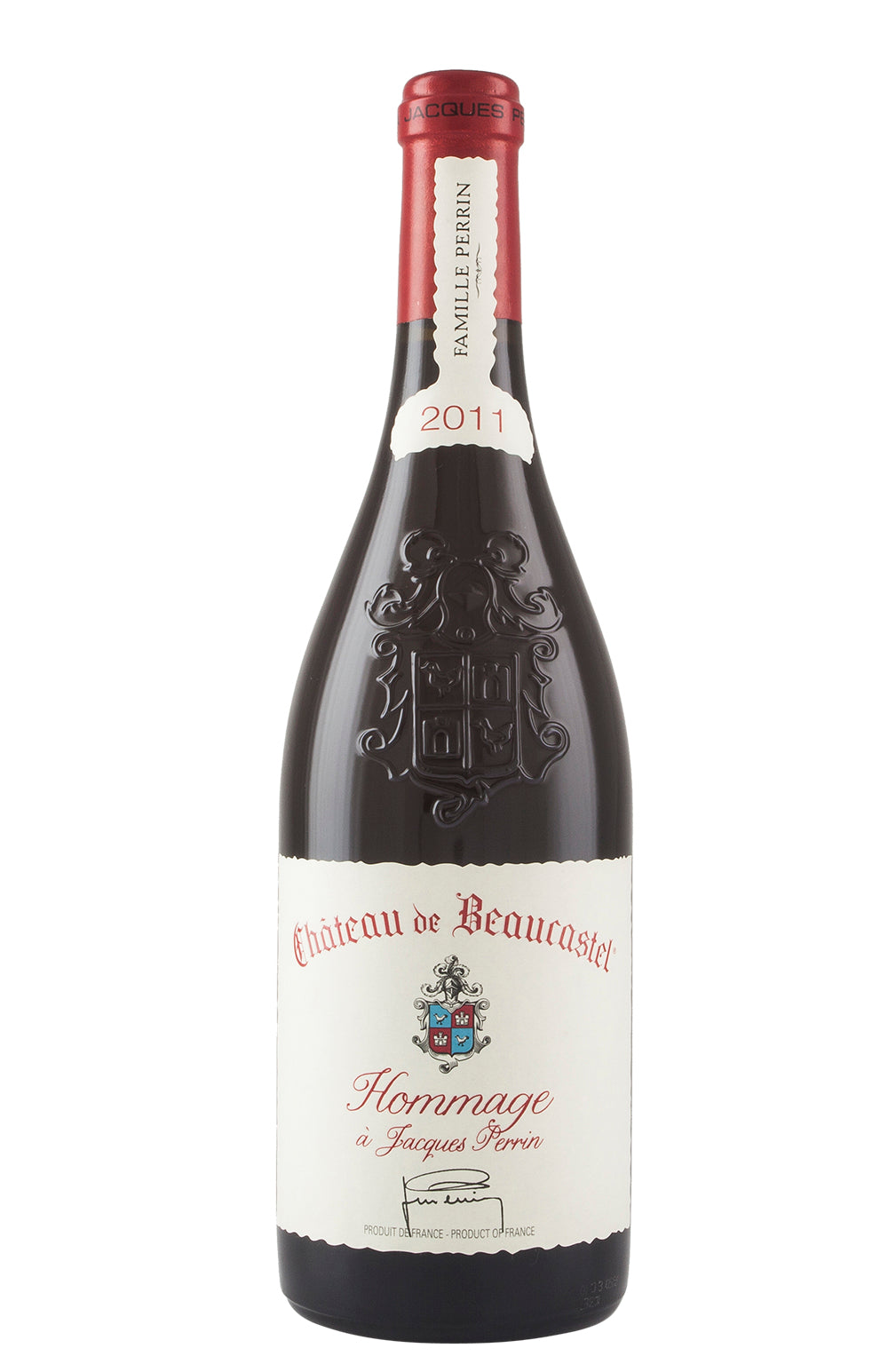 Chateauneuf du Pape Hommage a Jacques Perrin Beaucastel 2011