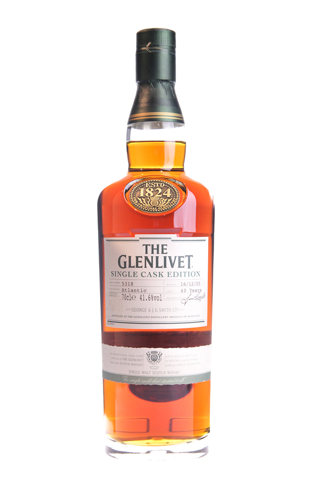 Glenlivet 40 Year Old Atlantic Cask 5318