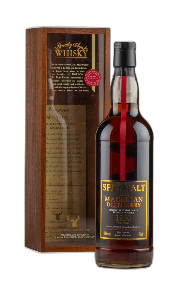 Macallan 55 Year Old Speymalt Gordon & MacPhail 1950