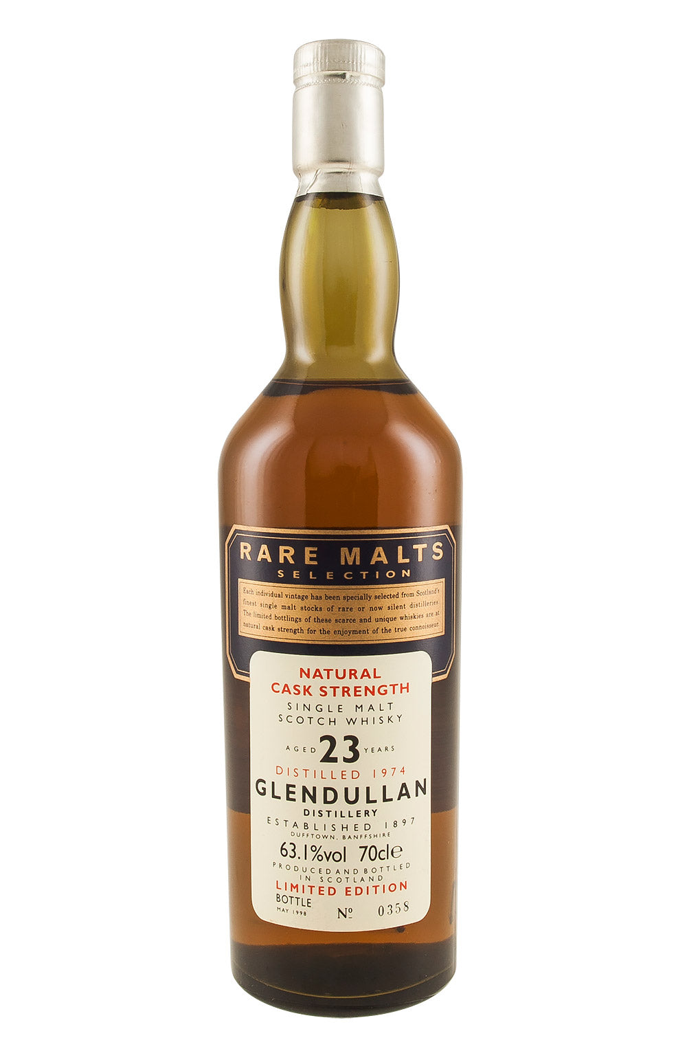 Glendullan 23 Year Old Rare Malts 1974
