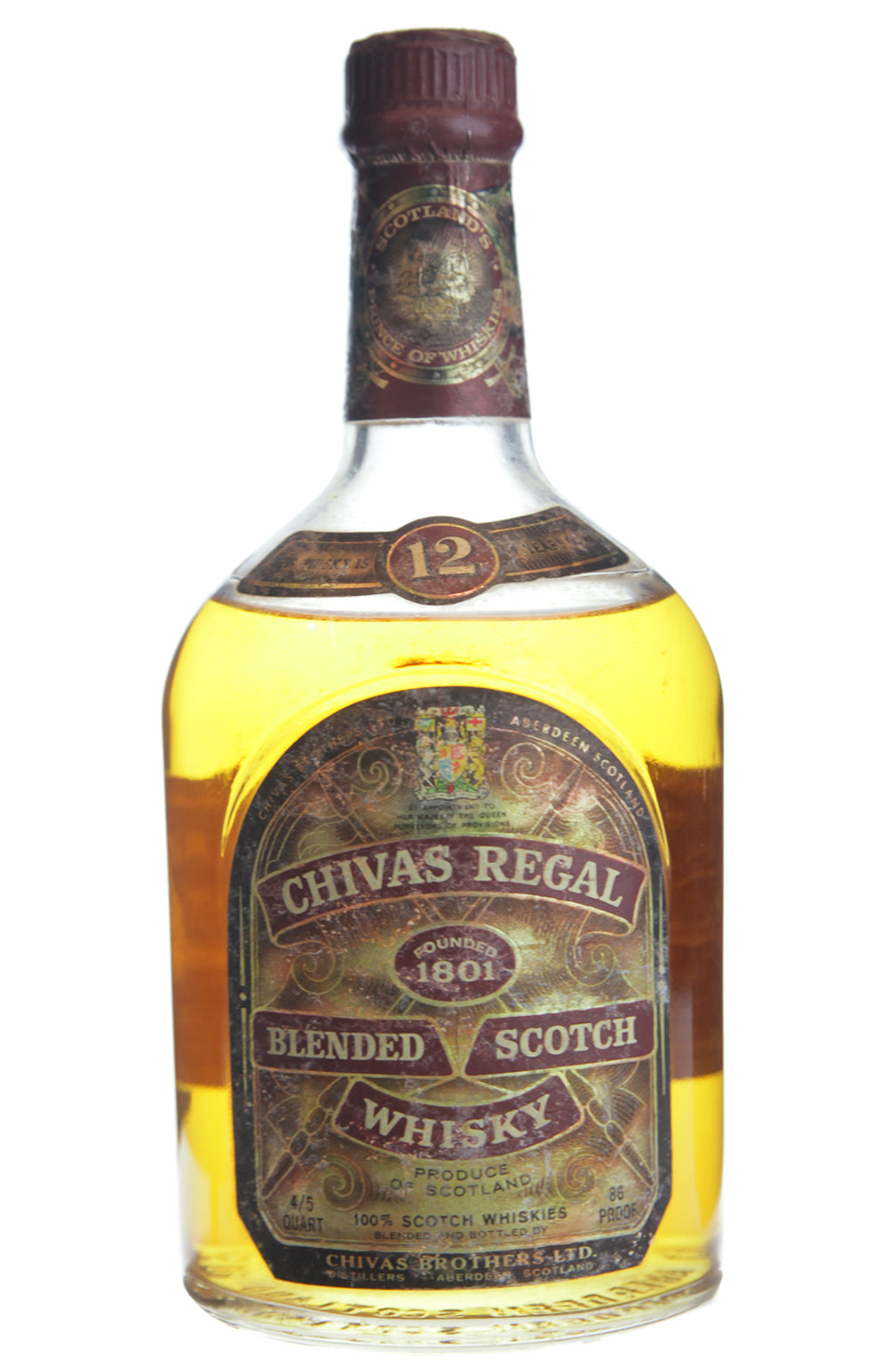 Chivas Regal 12 Year Old 1960`s