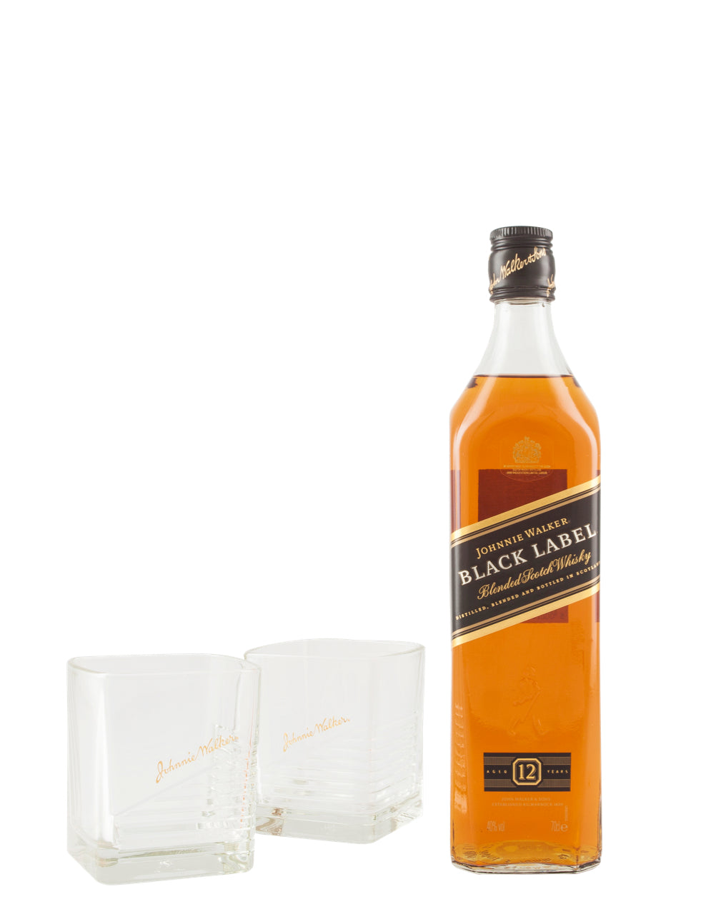 Johnnie Walker Black Label 12 Year Old Glass Gift Set