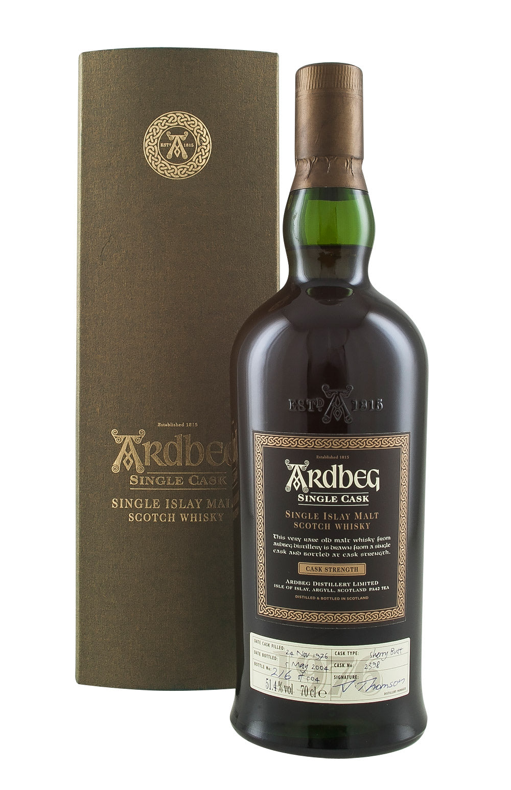 Ardbeg Single Sherry Cask 2398 (Feis Ile 2004) 1976