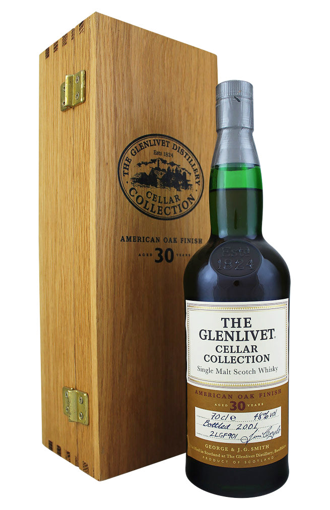 Glenlivet 30 Year Old American Oak Cellar Collection