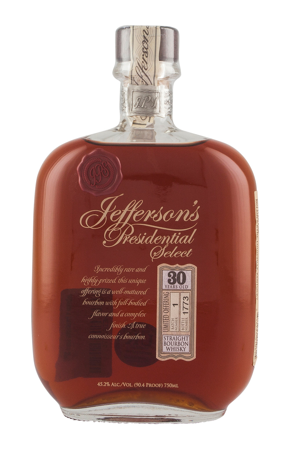 Jefferson`s 30 Year Old Presidential Select