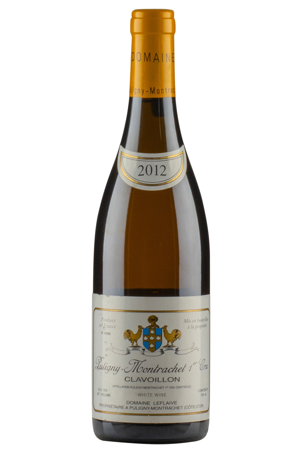 Puligny Montrachet Clavoillon Domaine Leflaive 2012