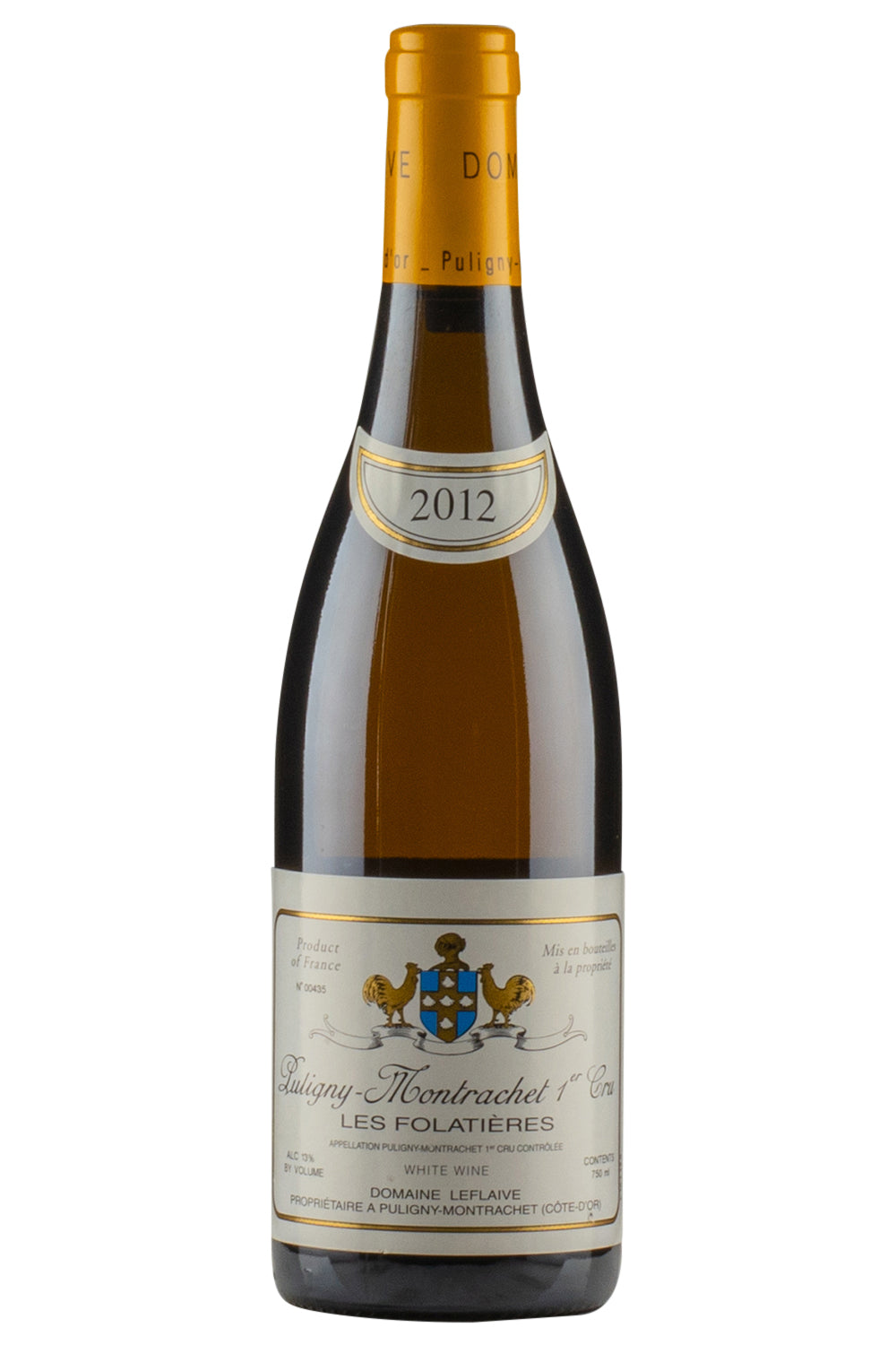 Puligny Montrachet Les Folatieres Domaine Leflaive 2012