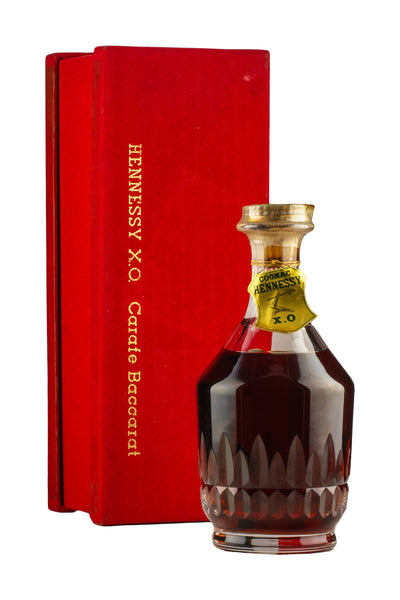 Hennessy XO Baccarat Decanter c. 1970s – Hedonism Wines
