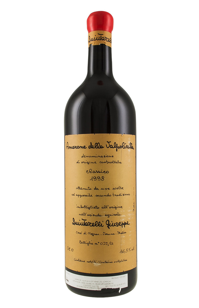 Amarone Classico Quintarelli 300cl 1998