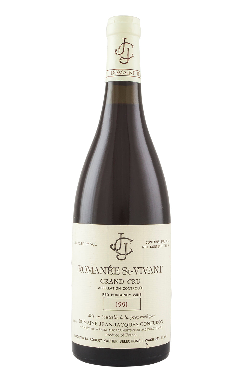 Romanee St Vivant Jean-Jacques Confuron 1991