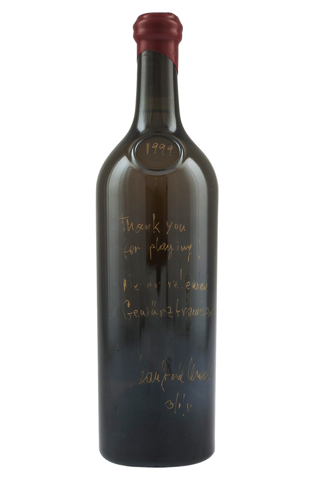 Sine Qua Non Gewurztraminer With No Name 1999
