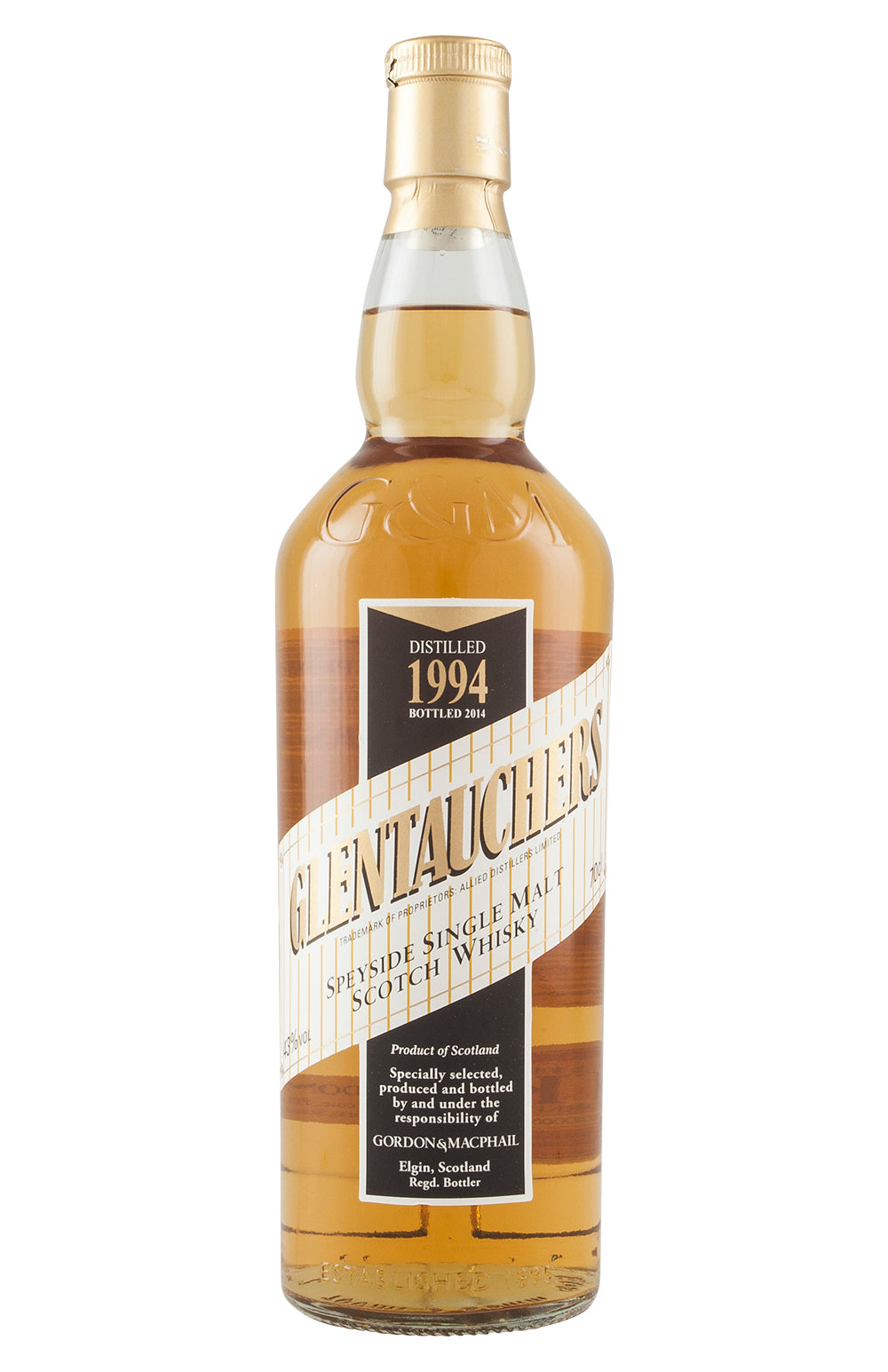 Glentauchers G&M Distillery Labels 1994