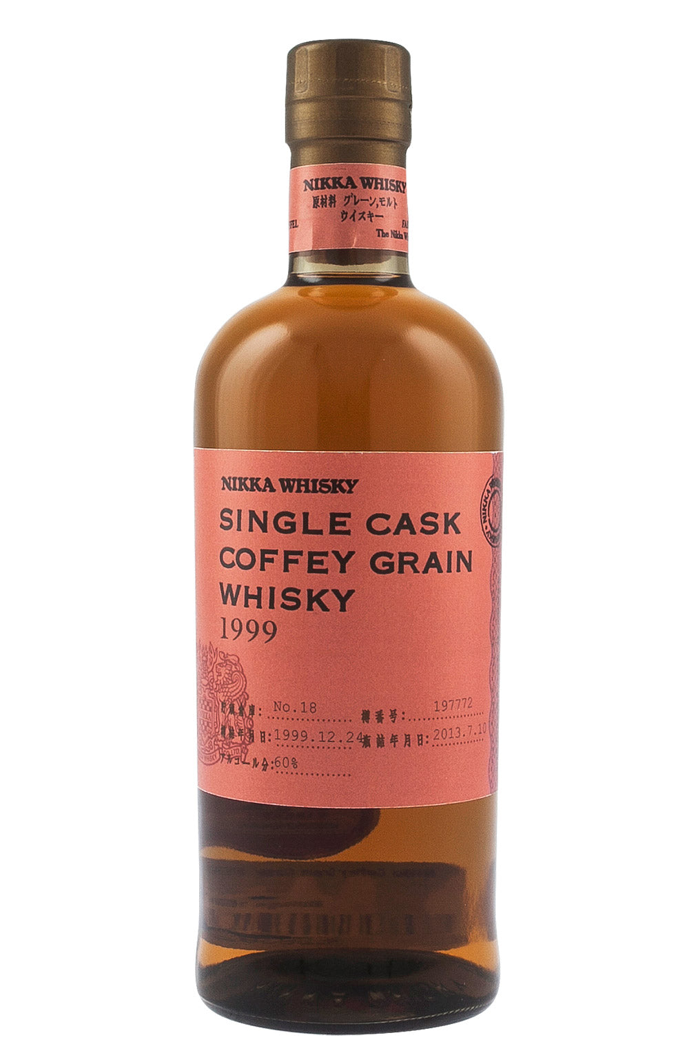Nikka Coffey Grain Cask 197772 1999