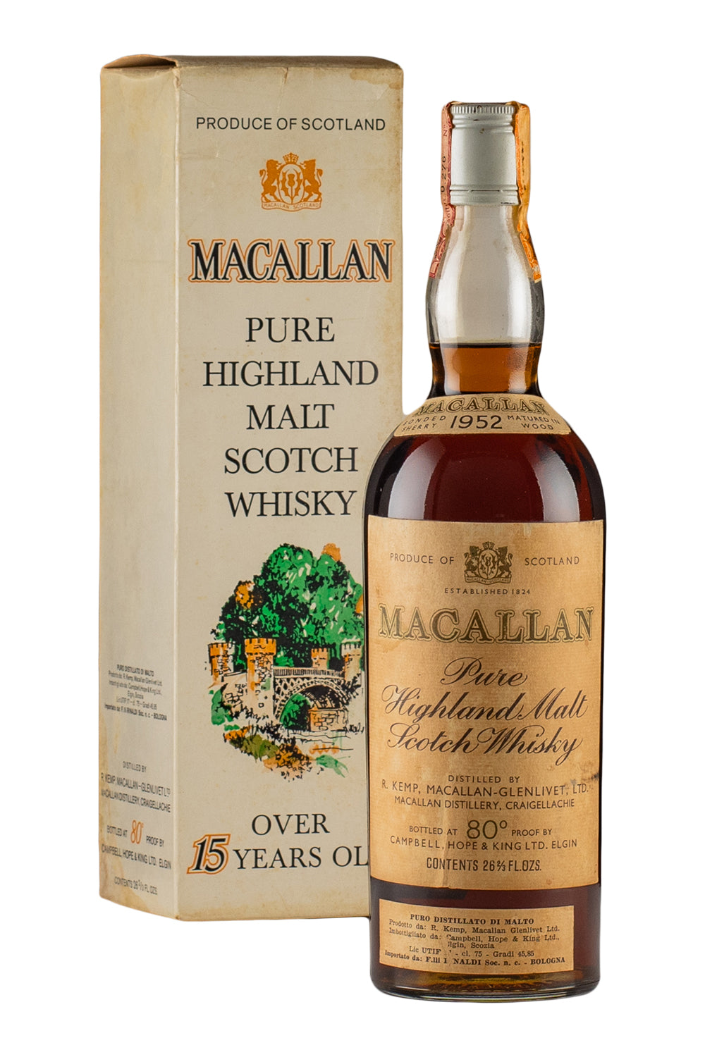 Macallan 15 Years Old 1952