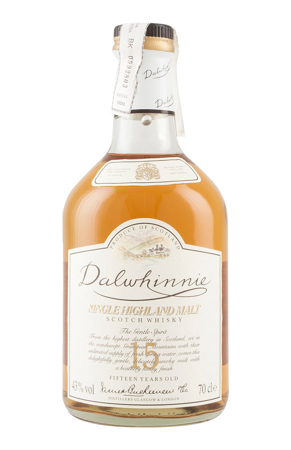 Dalwhinnie 15 Year Old White Label