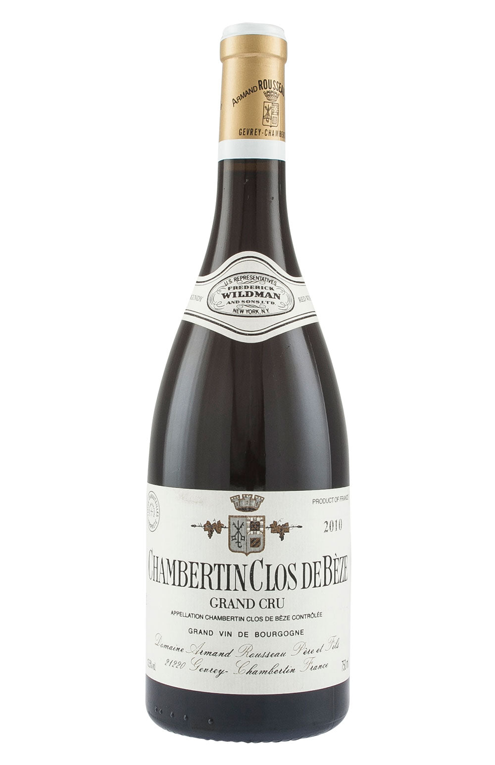 Chambertin Clos de Beze Armand Rousseau 2010