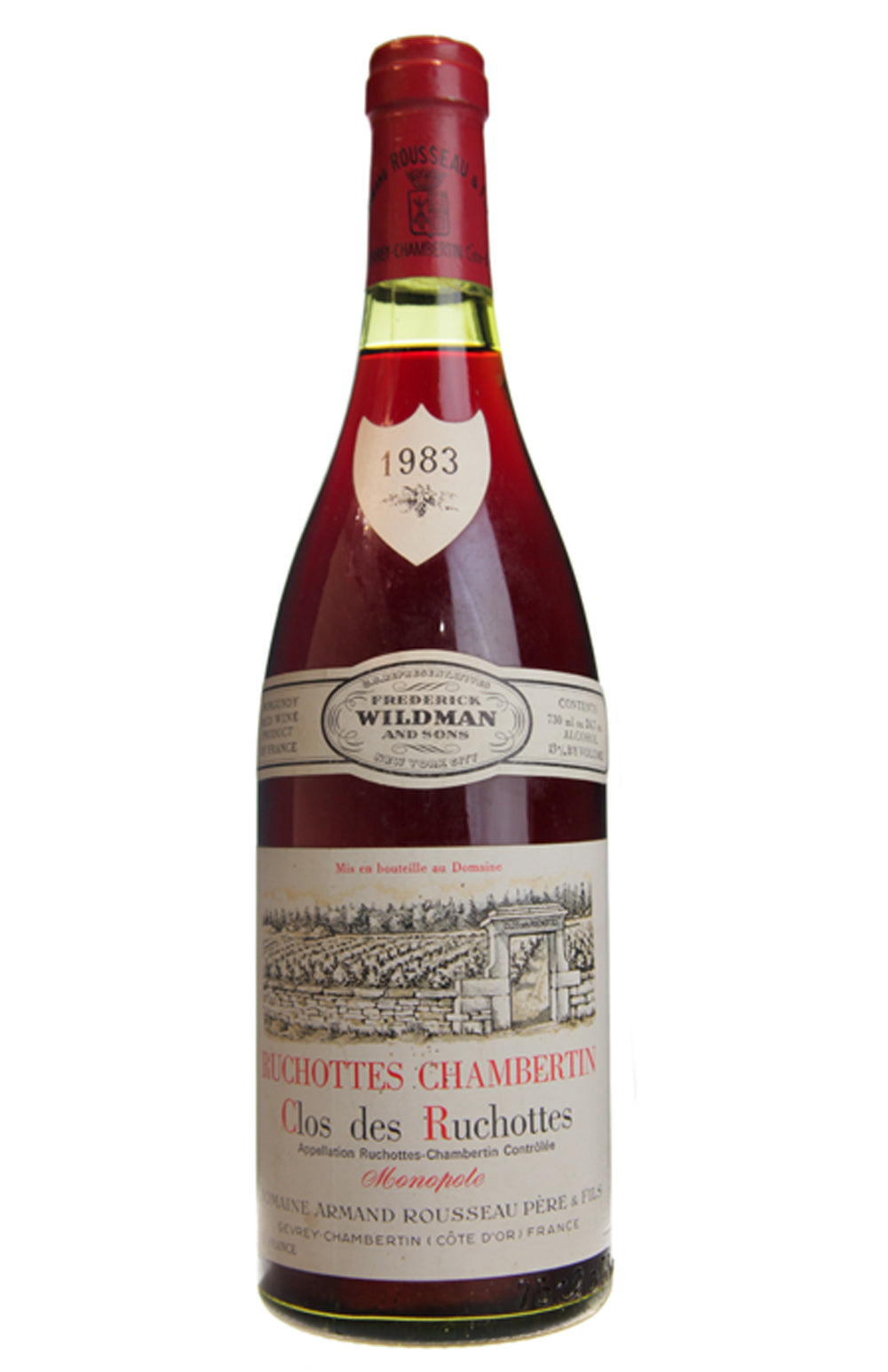Ruchottes Chambertin Clos des Ruchottes Armand Rousseau 1983