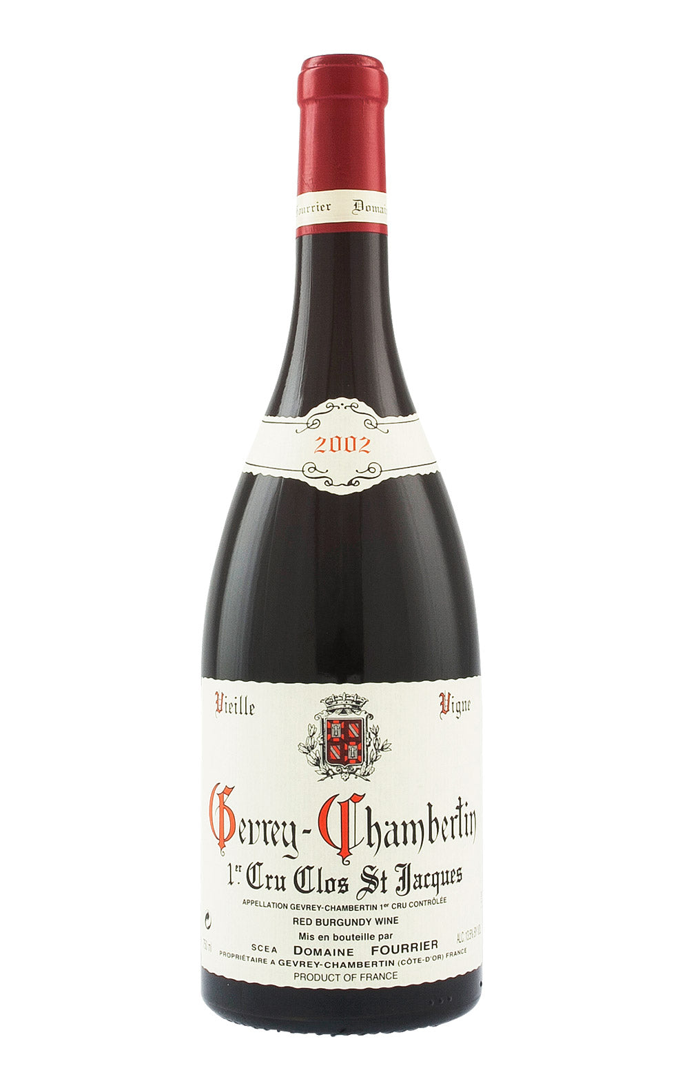 Gevrey Chambertin Clos St Jacques Domaine Fourrier 2002