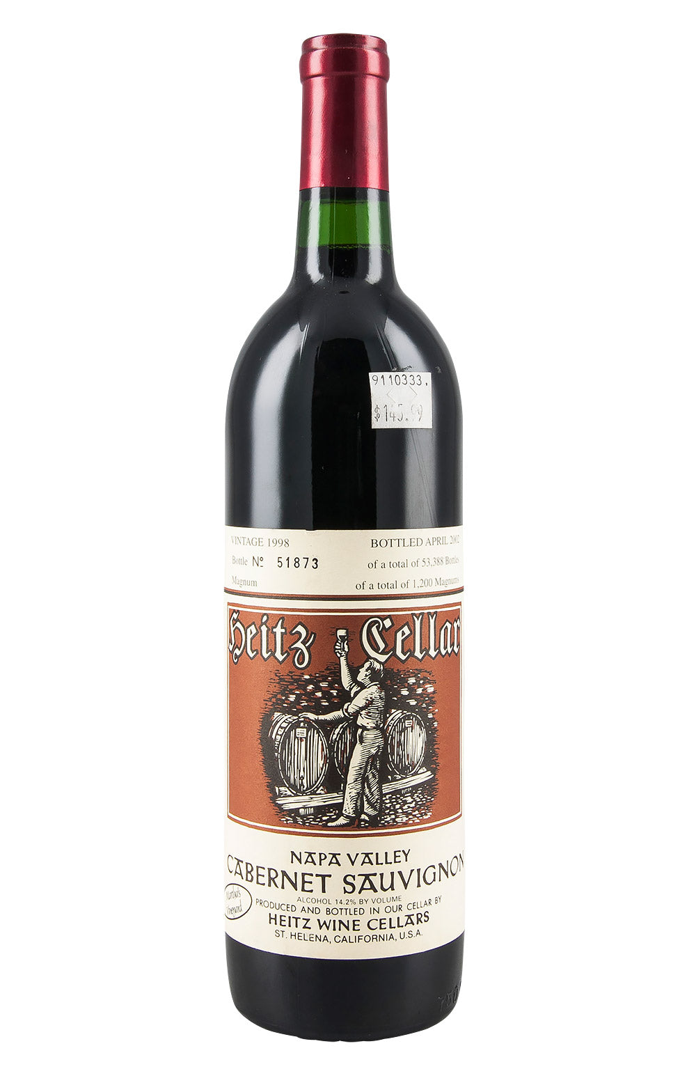 Heitz Martha`s Vineyard Cabernet Sauvignon 1998