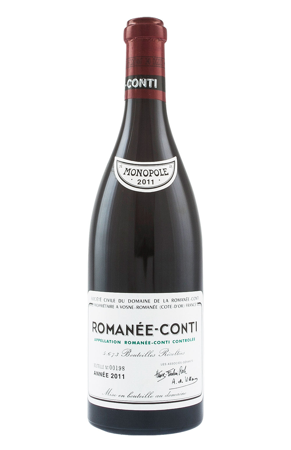 Romanee Conti DRC 2011