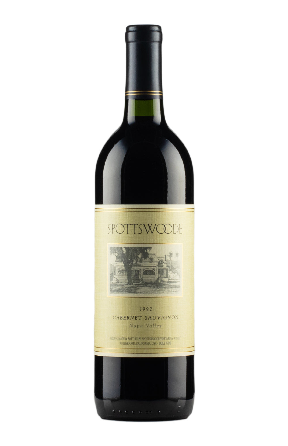 Spottswoode Estate Cabernet Sauvignon 1992