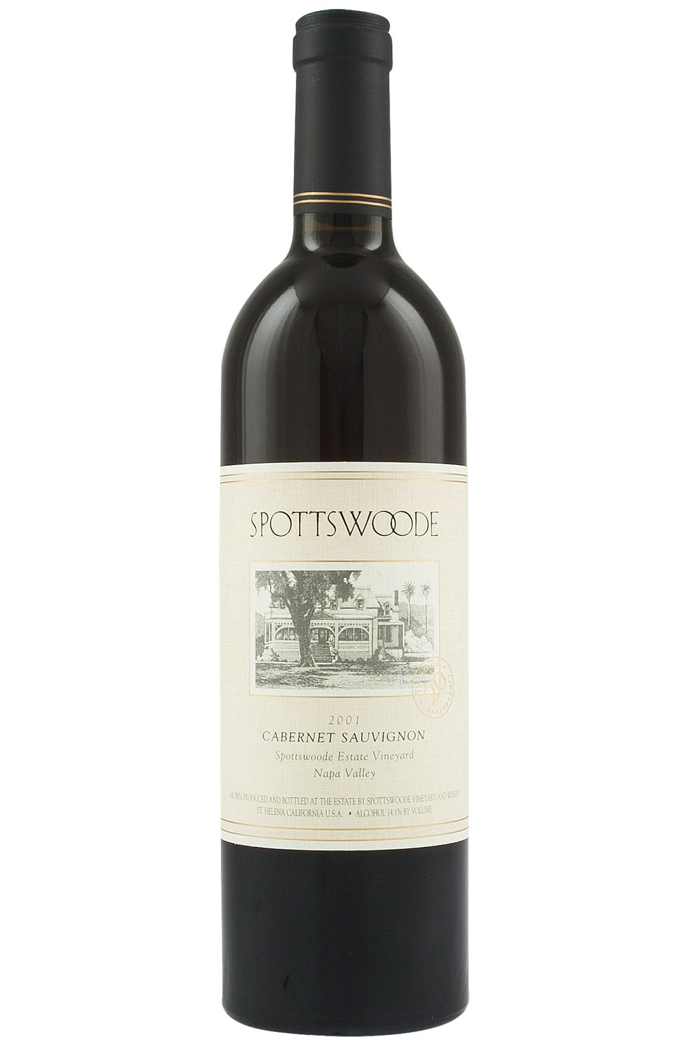 Spottswoode Estate Cabernet Sauvignon 2001