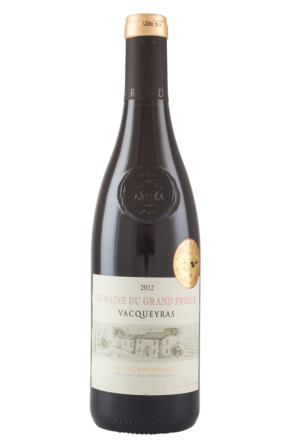 Vacqueyras Domaine du Grand Prieur 2012