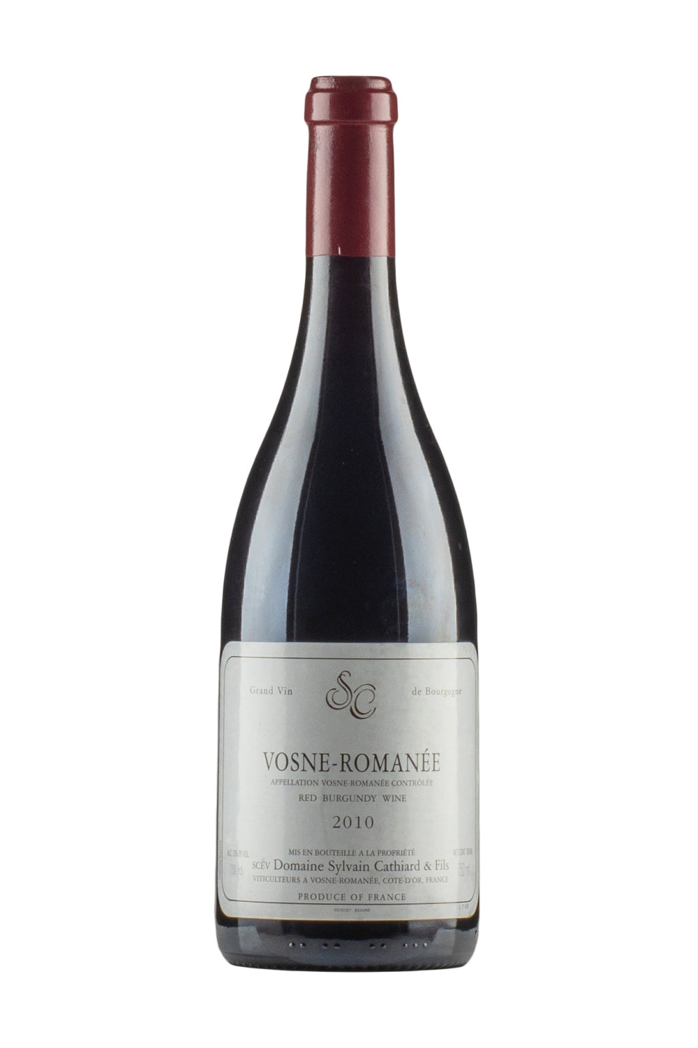 Vosne Romanee Sylvain Cathiard 2010