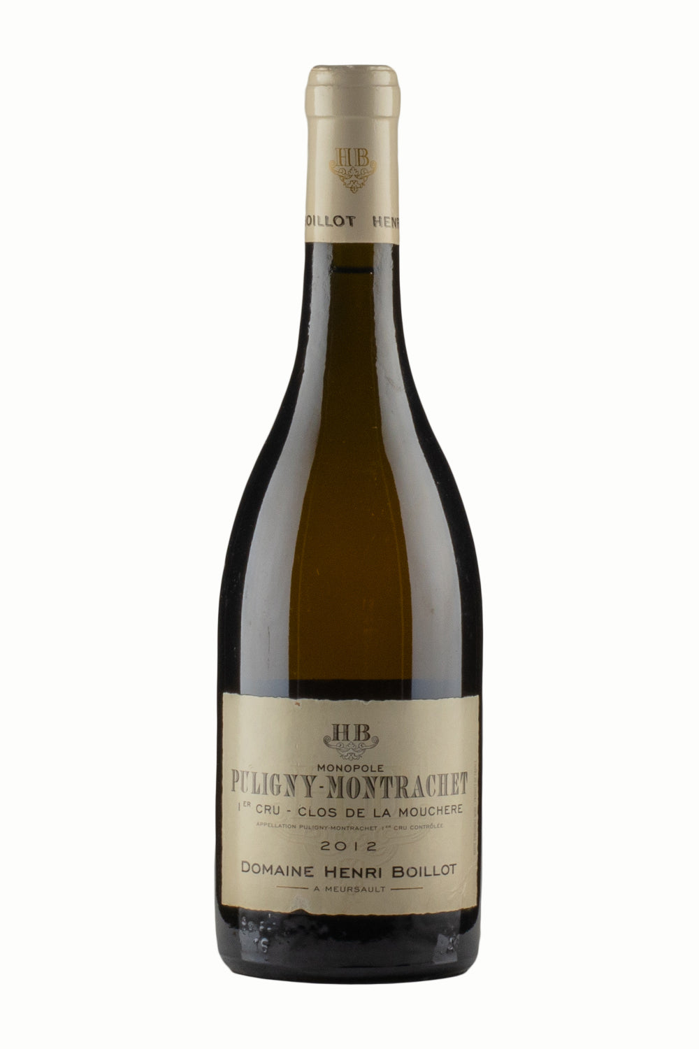 Puligny Montrachet Clos de la Mouchere Henri Boillot 2012