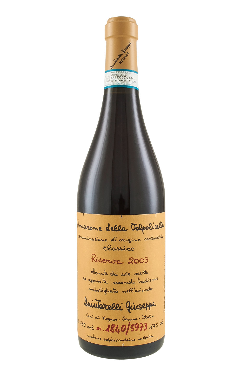 Amarone Riserva Quintarelli 2003