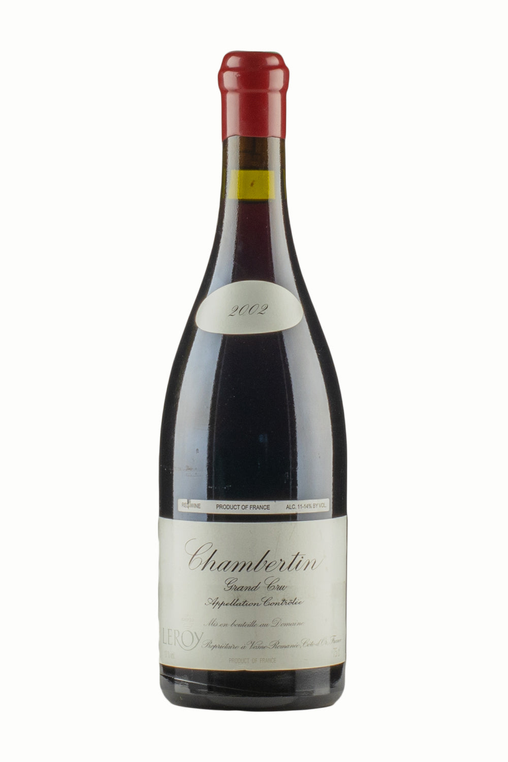 Chambertin Domaine Leroy 2002