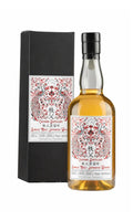 A bottle of Chichibu Single Bourbon Barrel whisky with a demo box