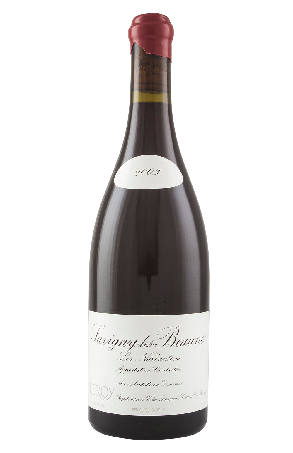 Savigny Les Beaune Les Narbantons Domaine Leroy 2003