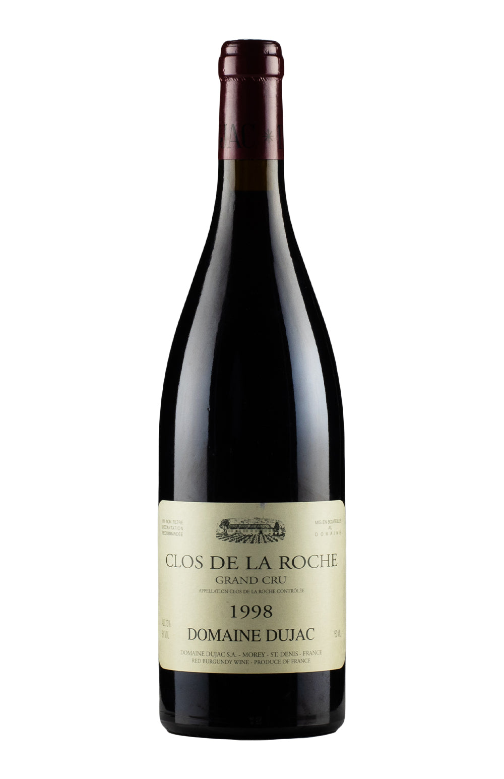 Clos de la Roche Domaine Dujac 1998