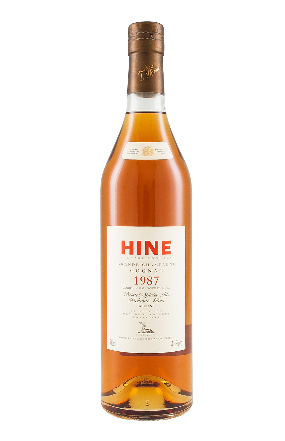 Hine Early Landed (Bottled 2003) 1987