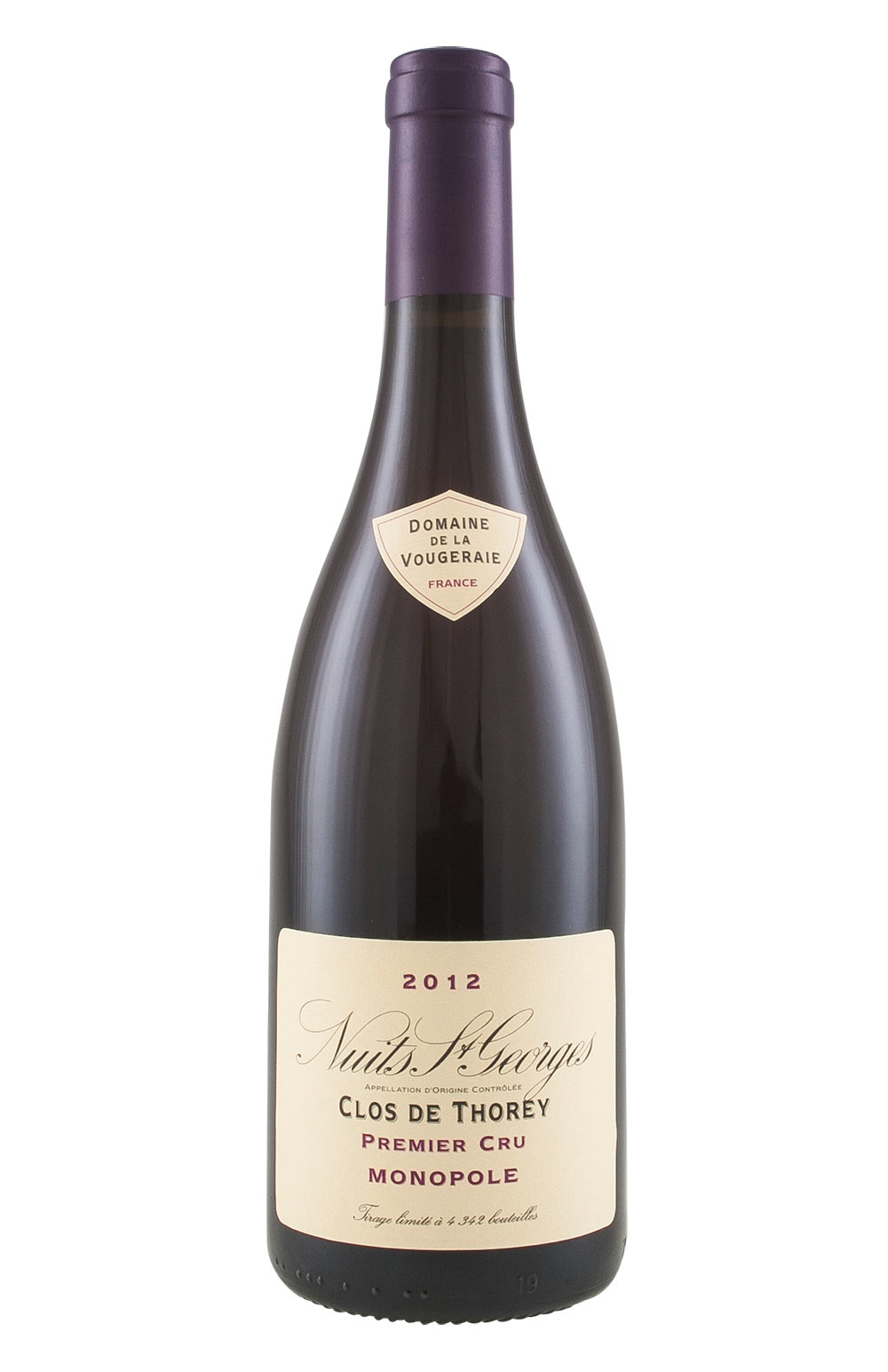 Nuits St Georges Clos de Thorey Vougeraie 2012