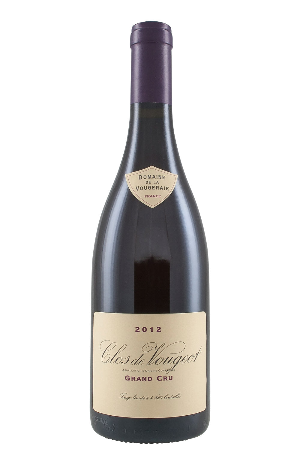 Clos de Vougeot Vougeraie 2012